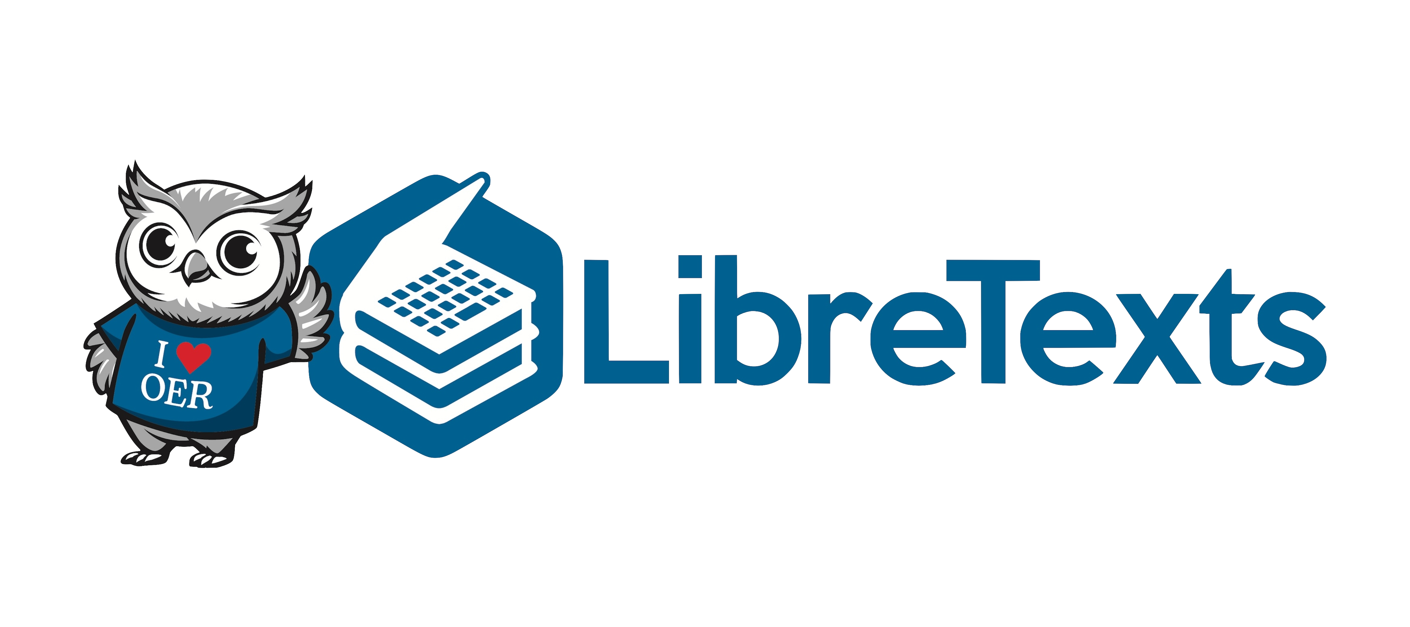 Benny the Owl leaning against the LibreTexts logo